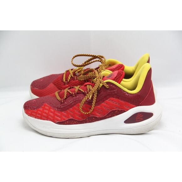 Under Armour Curry Flow X Fire Bruce Lee Basketball Shoes Size 5.5Y 3027577-600 - Picture 1 of 7